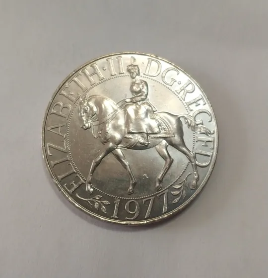 Великобритания 25 пенсов 1977 год Ціна