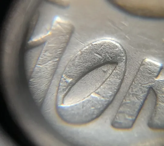 (4528) 50 копійок 1992 1БА(б)к по каталогу Володимира Шекені + розколи у 8 гроні (1БА(а)к по ІТК) З аукціону