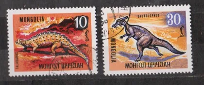 фото, ДИНОЗАВРИ = 1967 р. = МОНГОЛІЯ = гаш. ==