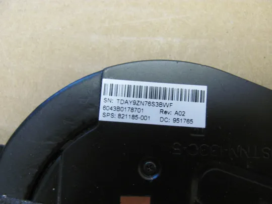 номер1010-4 система охолодження 6043B0178701 821185-001 для HP EliteBook 850 755 G3 G4 Охолоджувальна система Кулери та системи охолодження Охолодження материнської плати cooling system Кулер Охолоджувальний блок оригінал З аукціону