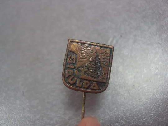 знак сигулда латвия тяжелый лот 5 шт №2661 Де купити