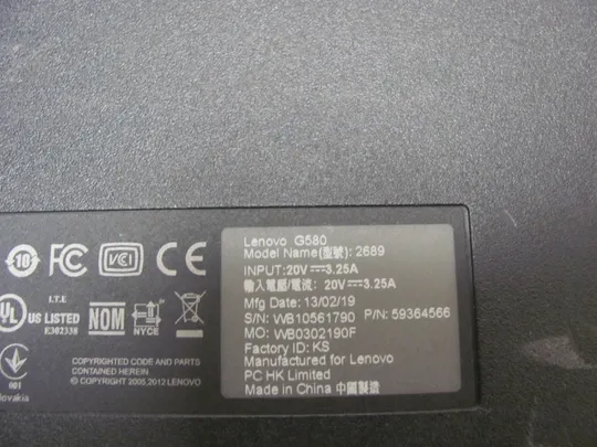 номер0947-11 сервісна кришка Сервісна кришка для ноутбука Корпус Дно Панель доступу Кришка доступу service cove 60.4SH03.011 для Lenovo G580 G585  оригінал Недорого