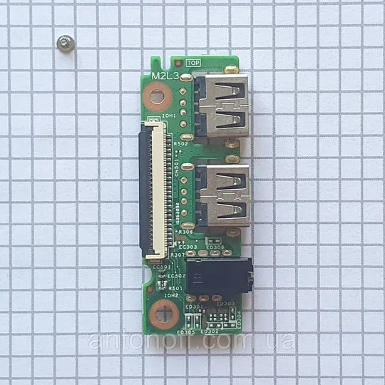 USB плата розширення портів Dell Inspiron 15 3552 P47F / Iris IO Board 14856-1 PWD 2MV5N оригінал Ціна