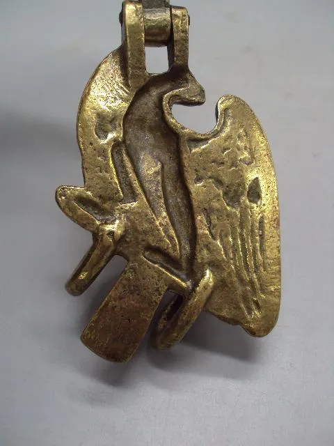 Подвес для барабана бронза Рейх орел подвес барабанщика длина 14,5 см, сам подвес 11 см №14250 Продаж
