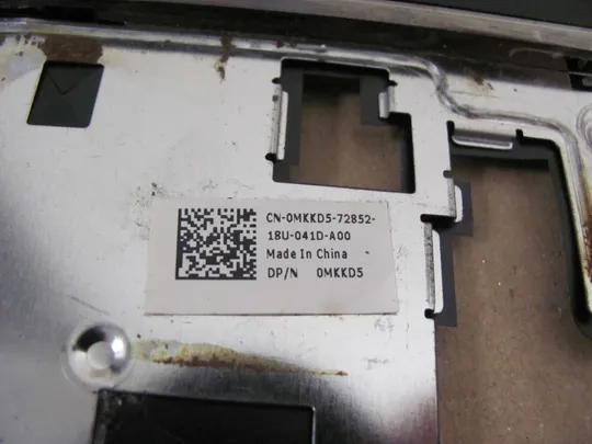 номер0032-5 Кришка панель палмрест та тачпад 0MKKD5 для Dell VOSTRO V131 оригінал З аукціону