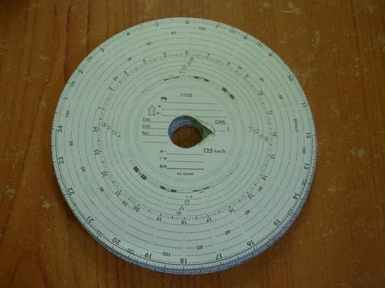 Шайба / Диск тахографа 125km/h .Не комплектний. З аукціону