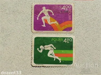 фото, Серія поштових марок Польща 1975 рік