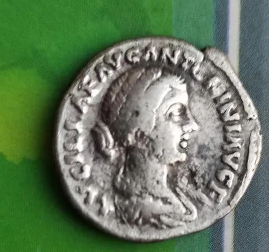 автентична Давньоримська срібна монета Конкордія, Луцилла, дочка Марка Аврелія  ntb15 Ціна