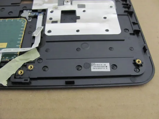 406-2 Кришка панель палмрест тачпад 646563-001 для HP Pavilion G7 G7-1000 оригінал в Україні