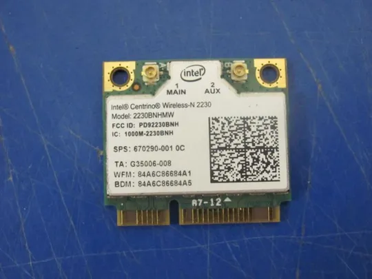 Купити №301-20 WI-FI адаптер 2230BNHMW 670290-001 для HP Pavilion DV7 DV7 7000 DV7T 7000 DV6 7000 оригінал