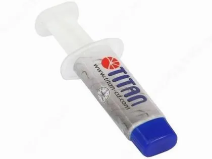 фото, Термопаста Titan TTG-G30015 1.5 гр,, 4.5 Вт/(м·К)