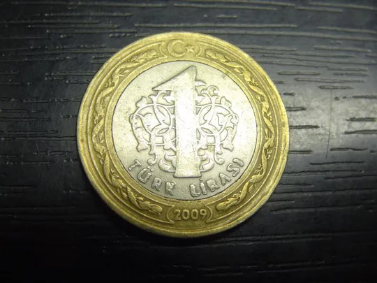 1 ліра 2009 Туреччина Ціна