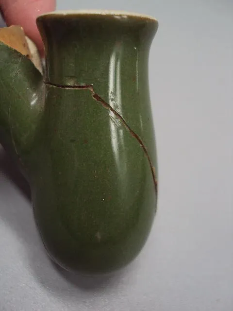 Купити Двойник часть курительной трубки, в который вставляется чаша и чубук керамика 6 см №13530