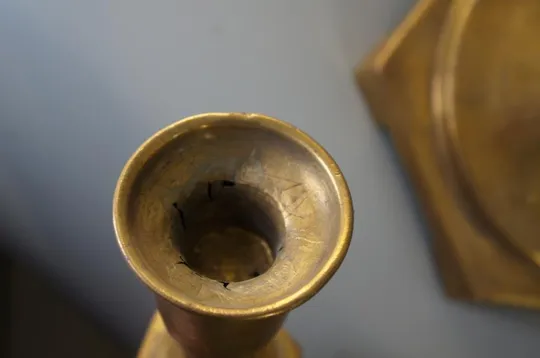 Подсвечники пара подсвечник высота 32,5 см лот 2 шт (№ 1064) Недорого