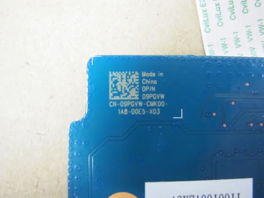 644-8 плата клавіатури 09PGVW  0FPFN0 NBX0002WC00 для  Dell ALIENWARE x14 R1 R2  оригінал З аукціону