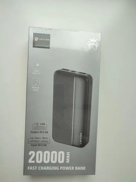 Зовнішній акумулятор power bank lenyes px263 20000mah Ціна