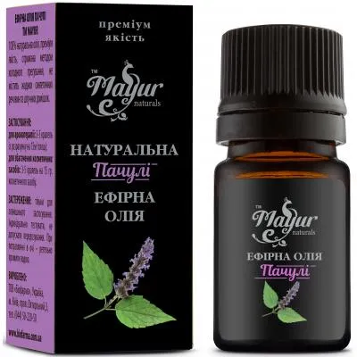 Эфирное масло Mayur Пачули 5 мл (4820230951776) Ціна