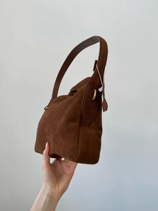 Купити Сумка жіноча Miu Miu Aventure Nappa Leather Bag Brown Suede