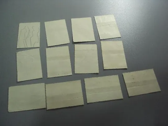 марки серия СССР 1973 живопись искусство Ренуар Моне Бастьен Стен лот 12 шт гаш и негаш №3424 Недорого