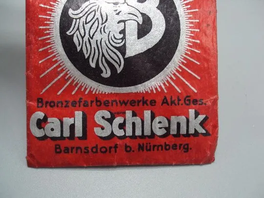 Пакетик с наполнением Лаковая бронза Карл Шленк Нюрнберг Schlenk's lackbronzen Carl Schlenk №13511 Недорого