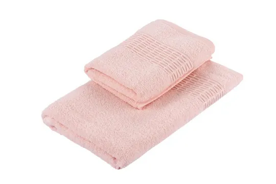 Набор полотенец махровых Ardesto Lotus ART-2357-PW 2 шт пудра З аукціону