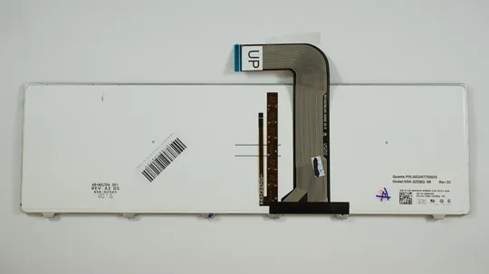 Клавіатура для ноутбука DELL (Inspiron: 5720, 7720, N7110, Vostro: 3750, XPS: L702X) rus, black, підсвічування клавіш Ціна