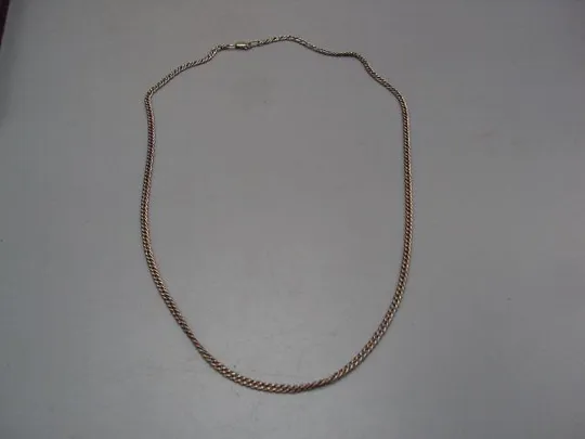 Купити Цепочка унисекс цепь серебро 925 проба Украина вес 8,57 г длина 53,2 см, ширина 3 мм №15108