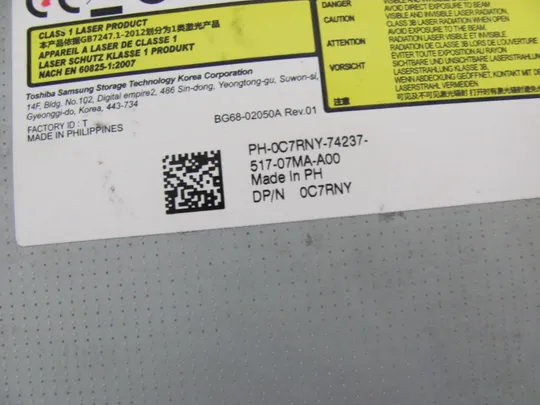 №152-31 DVD привод 0DDTH2 0C7RNY для DELL LATITUDE E6440 оригінал Інтернет-аукціон