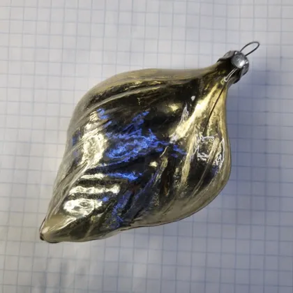 фото, Елочная игрушка "лист" , ссср