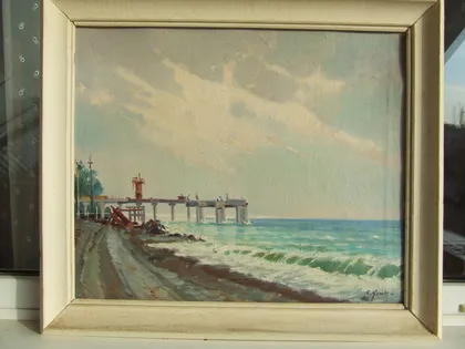 фото, ЧСЗХУ Усик С. роз. 60 х 50 см. к. м. 1986 рік . Ужгород . Закарпатська школа .