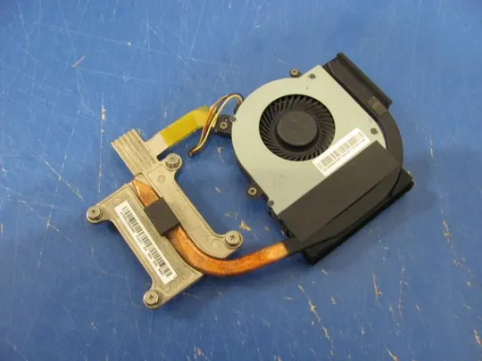 номер0214-38 система охолодження,Кулер,Охолоджувальний блок,Охолоджувальна система, Кулери та системи охолодження,Охолодження материнської плати,cooling system  AT0NU0040M0 DC28000AKD0 для LENOVO ThinkPad E530 E535 E530C E545 оригінал З аукціону