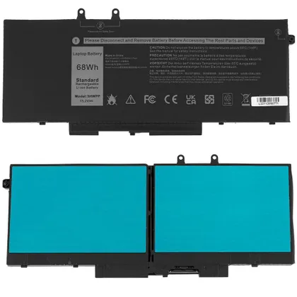 фото, Батарея для ноутбука DELL 3HWPP (Latitude 5401, 5410, 5411, 5501, 5510, 5511) 15.2V 4250mAh 68Wh Black