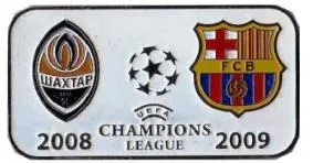 Шахтер Донецк-Барселона Испания Лига Чемпионов 2008-09 Ціна