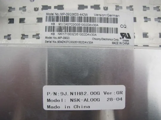№159-6 клавіатура робоча для Aspire 5236 5242 5250 5410 5551 5553 7551 5733 5741 5741G оригінал Продаж