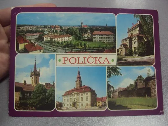 открытка поличка Polička чехия №903 Інтернет-аукціон