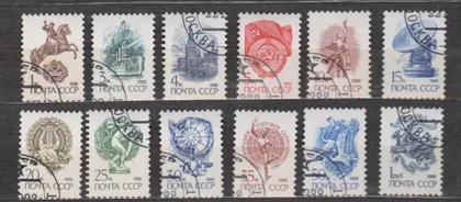 фото, СТАНДАРТ = СССР - СРСР = 1988 р. = гаш. ==