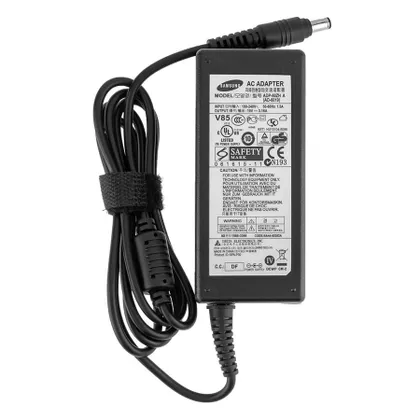 фото, Блок живлення для ноутбука SAMSUNG 19V, 3.16A, 60W, 5.5*3.0-PIN (без кабеля!)