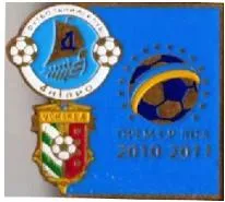 фото, Футбол значок Днепр Днепропетровск -  Ворскла Полтава Премьер-Лига 2010-2011