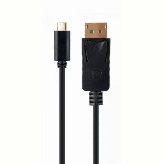 Кабель Cablexpert USB Type-C - DisplayPort (M/M), 2 м, черный (A-CM-DPM-01) Ціна