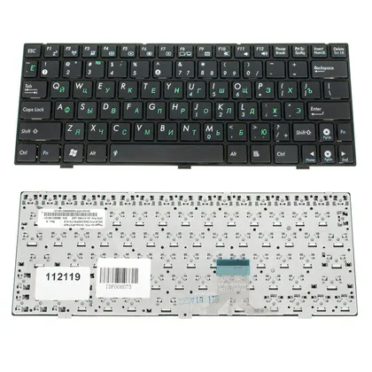 фото, Клавіатура для ноутбука ASUS (1004, 1004DN), rus, black