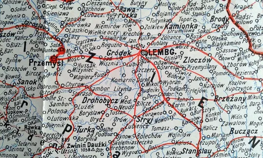 Мапа карта Південно-Східний театр військових дій Перша світова 1919 Fv8.3 Продаж