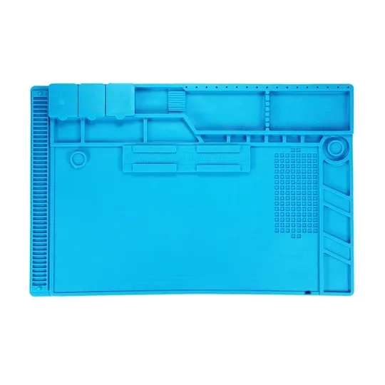 Килимок 480x328mm для паяння силіконовий термостійкий ( S-170: 480x328mm) Ціна