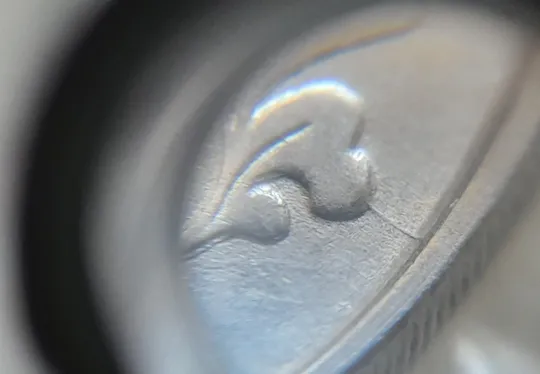 Купити (7662) 5 копійок 1992 двійний удар на аверсі та реверсі + розкол на аверсі (5 копеек 1992 брак двойной удар) удар навздогін, удар вдогонку