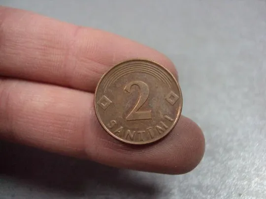 Купити монета латвия 2 сантим 2000 №8503