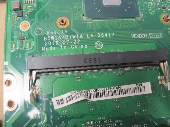 714-10 материнська плата B5W1A\B7W1A LA-D641P  SR2Z7 Pentium N4200 для Acer Aspire ES1-732 ES1-523 ES1-572 ES1-533 оригінал З аукціону