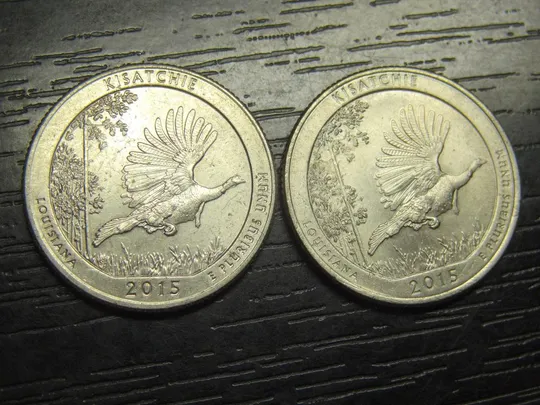 25 центів 2015 США Кісатчі (два різновиди) Ціна