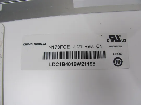 МР11-4 матриця N173FGE-L21 17.3&quot;  WXGA++  LVDS 40 pin TN a-Si TFT-LCD, LCM Де купити