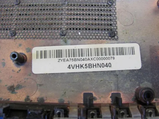 №25-18 Кришка дно піддон корпуса 4VHK5BHN040 для ноутбука SONY Vaio SVE151E11M SVE 15 оригінал Недорого