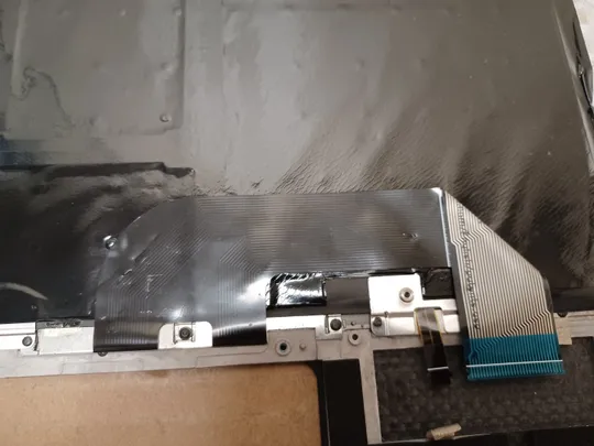 номер1055-3 Кришка панель палмрест 08NYCG AQ247000111 клавіатура робоча для Dell XPS 15 9575 2in1 топкейс Верхня панель палмрест cover-C оригінал Торговий майданчик