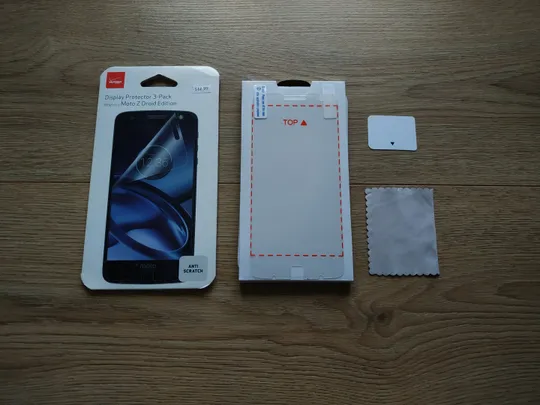 Захисна плівка на Motorola Moto Z Droid XT1650 01 03 ( Z Force xt 1605 02 ) защитная пленка З аукціону